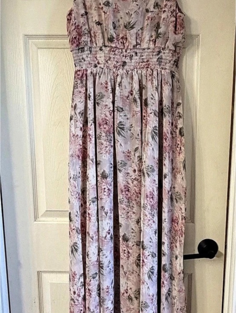 Baltic Born Floral Maxi Dress in Pink Size Medium NWT